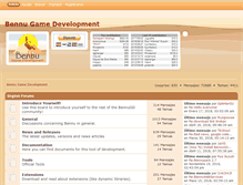 Tablet Screenshot of forum.bennugd.org